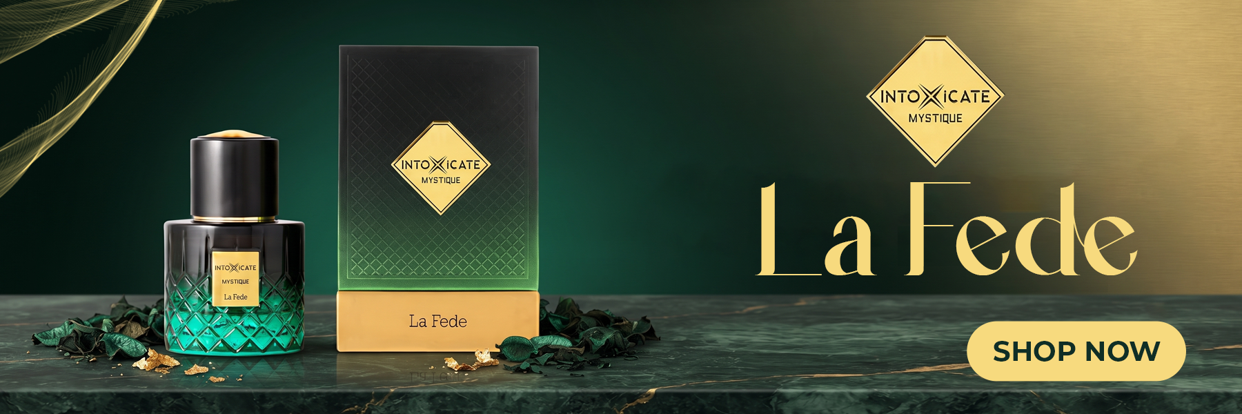La Fede Intoxicate Mystique by Khadlaj Extrait de Parfum 3.4 oz for Men