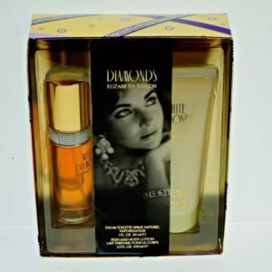 White Diamonds 2-Piece Gift Set Eau de Toilette 1.0 oz for Women by Elizabeth Taylor