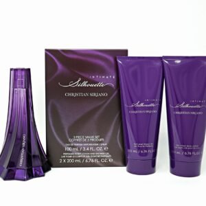 Silhouette Intimate 3 Piece Set 3.4oz Edp, 6.76oz Body Lotion, 6.76oz Shower Gel For Women By Christian Siriano