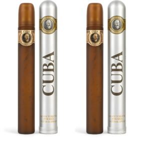 Cuba Gold by Cuba EDT 1.17oz 2 Pcs Combo Pack For Men