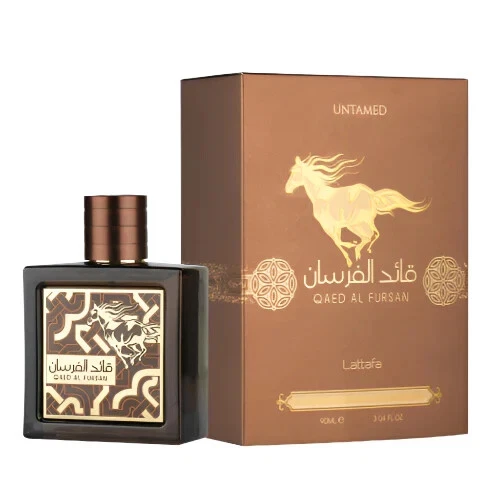 Qaed Al Fursan Untamed by Lattafa EDP 3.4 oz
