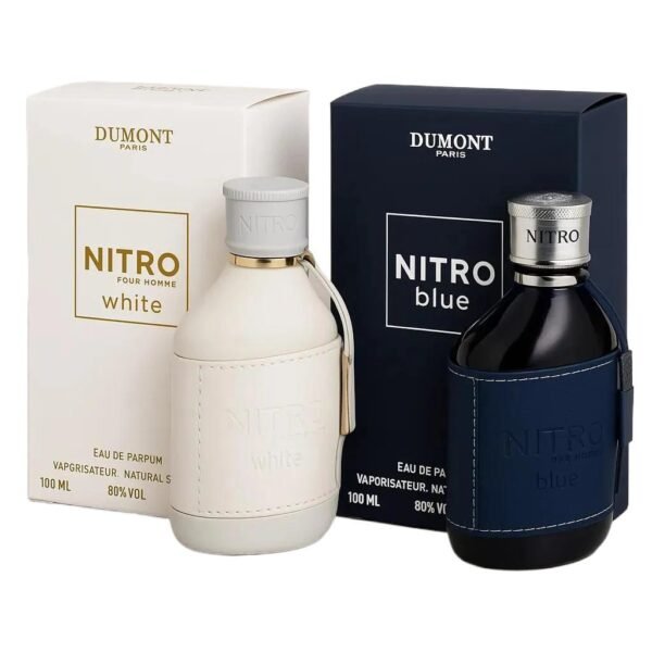 Nitro White and Nitro Blue by Dumont EDP 3.4 oz For Men