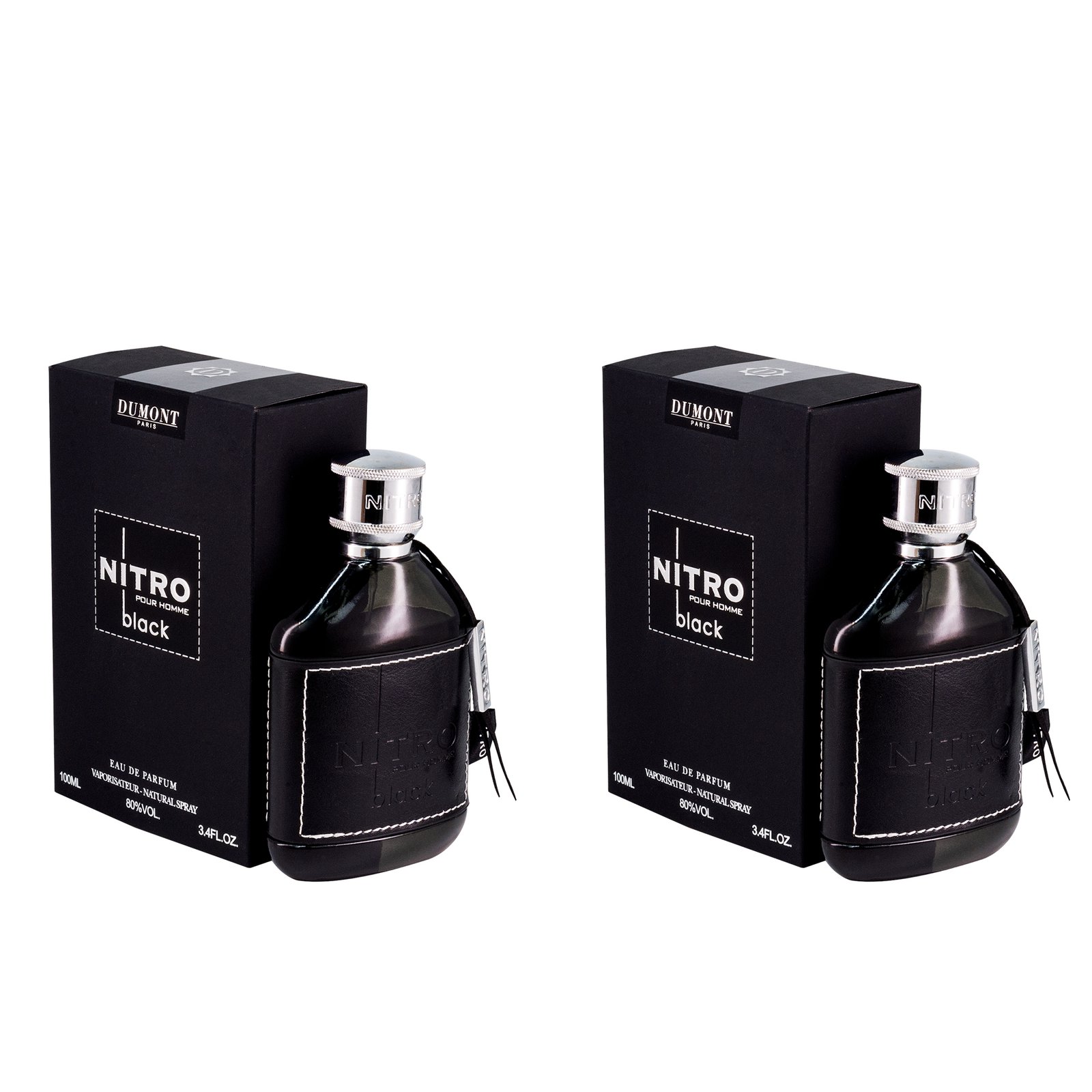 Nitro Black by Dumont EDP 3.4 oz – 2 Piece Combo Set For Men Nitro Black by Dumont EDP 3.4 oz – 2 Piece Combo Set For Men