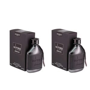 Nitro Platinum by Dumont EDP Spray 3.4 oz – Set of 2 New Men’s Fragrances