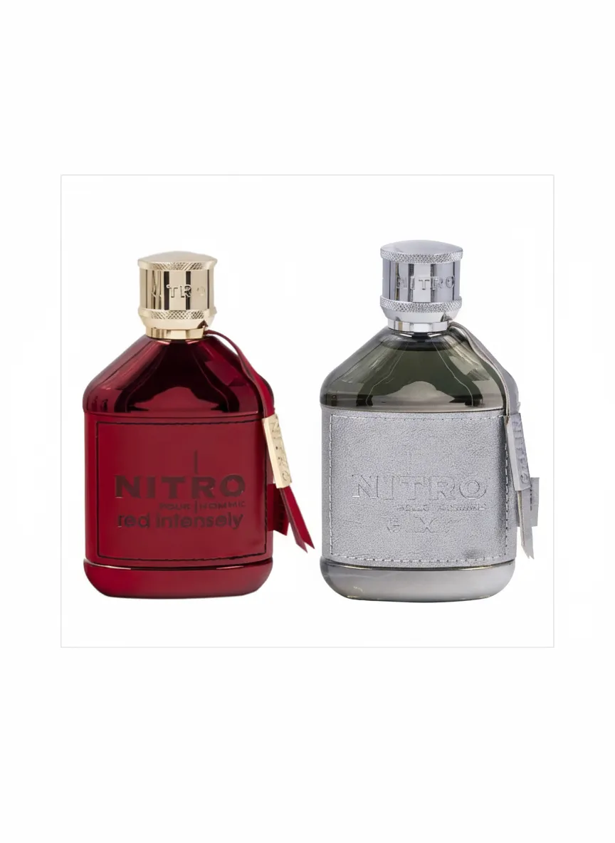 Nitro Red Intensely and Nitro Elixir by Dumont Edp 3.4 oz For Men