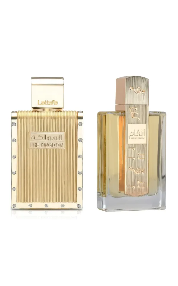 Angham and Kingdom by Lattfa Edp Combo Pack 3.4 oz