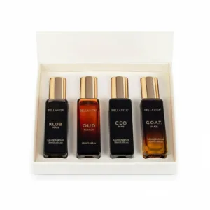 Luxury KLUB and OUD and CEO and GOAT by Bella Vita EDP Gift Set 20ml for Men