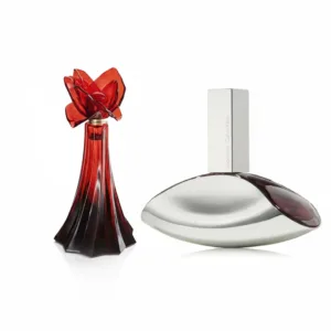 Euphoria by Calvin Klein and Ooh La Rouge by Christian Siriano EDP Combo Pack 3.4 oz for Women