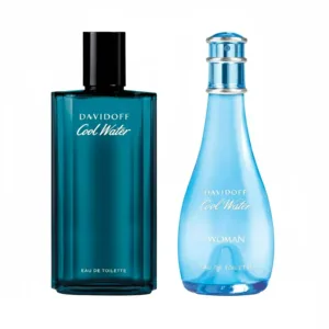 Cool Water by Davidoff EDT Combo Pack 4.2 oz and 3.4 oz for Men and Women