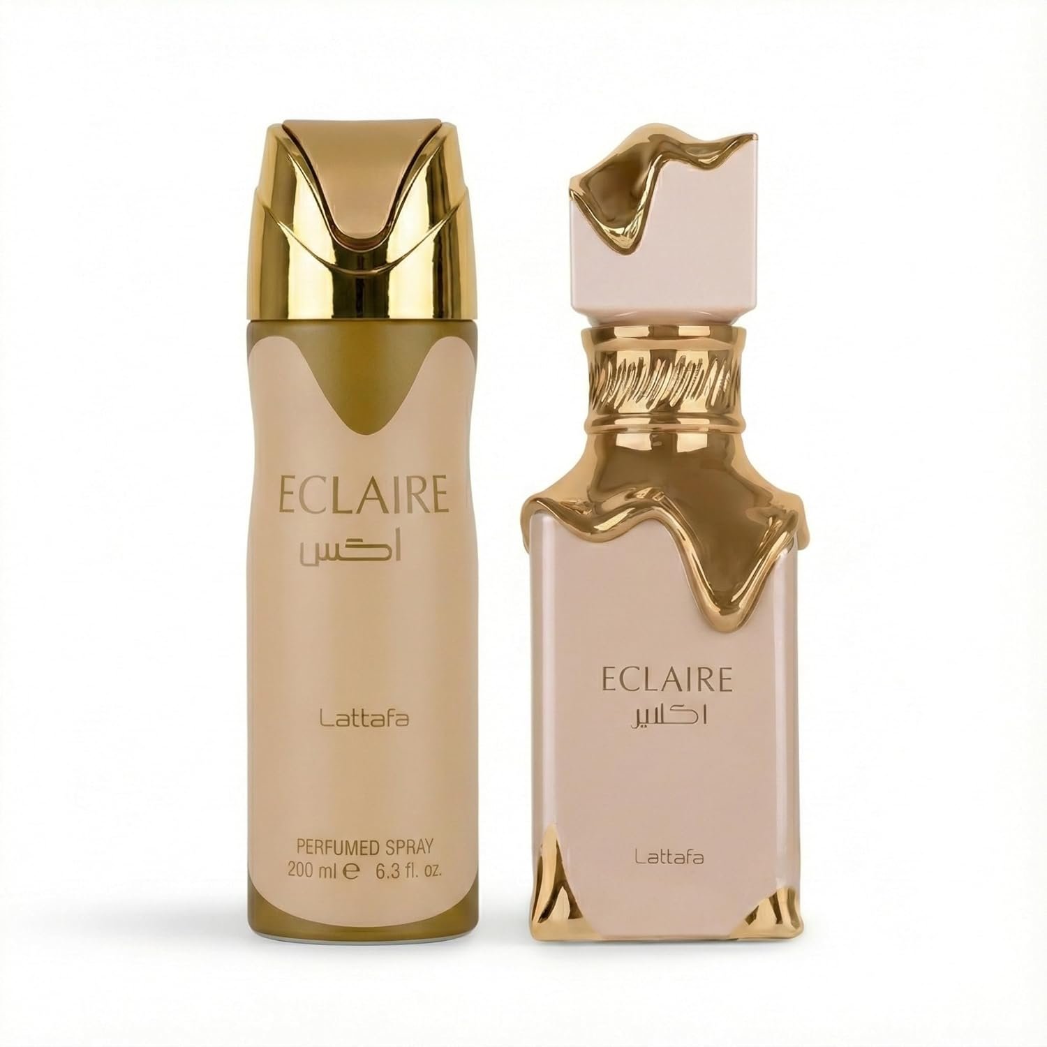 Eclaire by Lattafa 2 Pcs Gift Set With 100 ml EDP and 200 ml Perfumed Spray