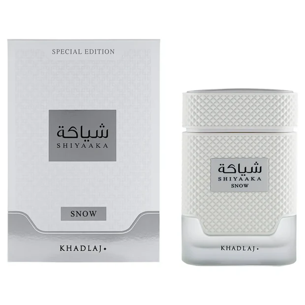 Khadlaj Shiyaaka Snow EDP 3.4oz Cool Blue Fragrance
